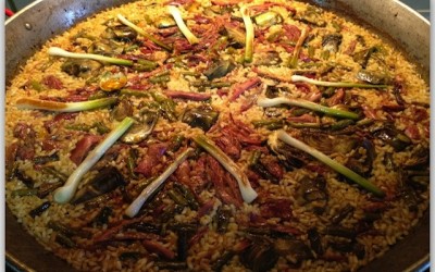 The secret of cooking rice paella Valencia type "Berlanga technique"