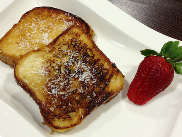 French toast: my contemporary version