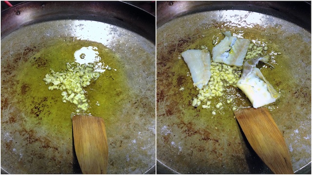 Rice Paella cod cauliflower broccoli Loleta 3