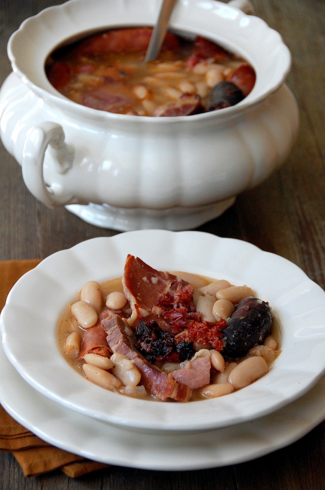 The Asturian bean stew my husband's favorite
