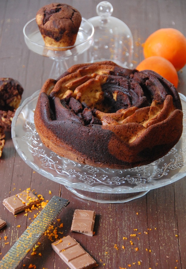 BUNDT CAKE MARMOL CHOCOLATE NARANJA LOLETA 1