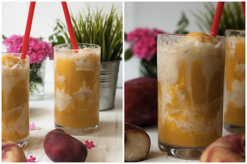 BATIDO DE MANGO Y SODA