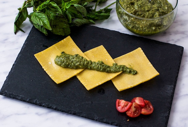 Genovese pesto. The sauce that makes magic in your table