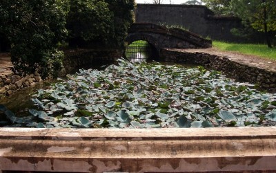 La tumba de Tu Duc. El último emperador de Vietnam.