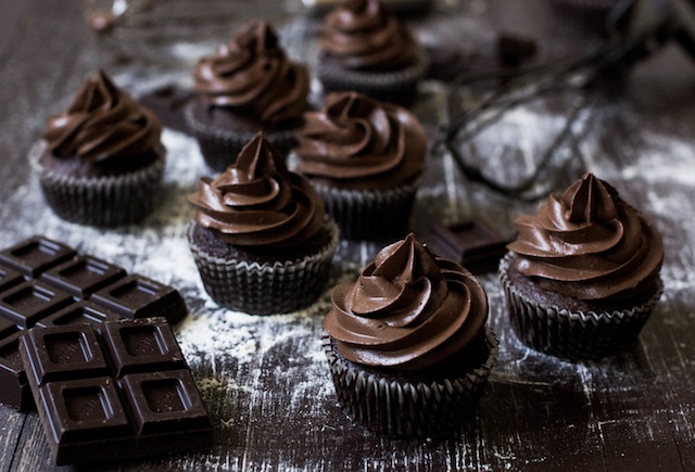 Cupcakes: muerte por chocolate