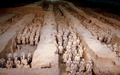 Xian: an ancient army of terracotta soldiers