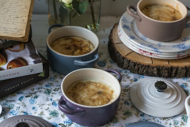 Home-made desserts | Lemon grass custard cream