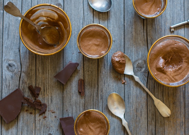 Chocolate mousse. The recipe of my grandmother