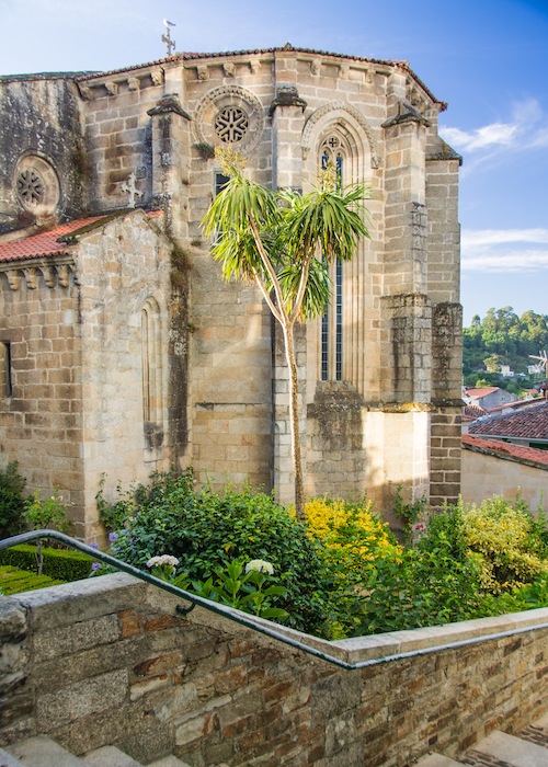 Églises Betanzos et gothiques. La Galice en pure j'ai