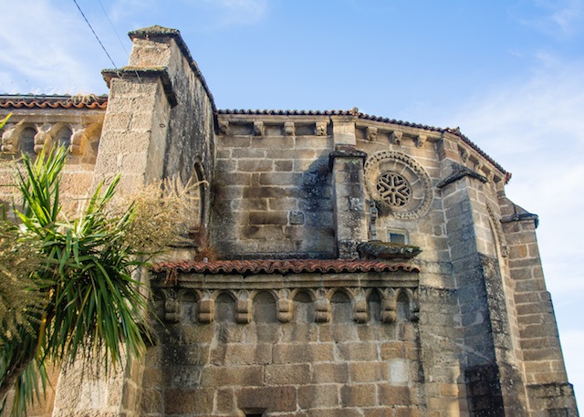 Églises Betanzos et gothiques. La Galice en pure j'ai