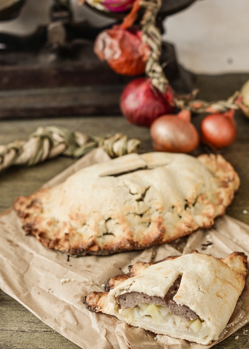 Empanadas de Cornualles. Cornwall pasties