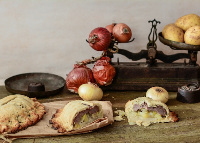 Empanadas de Cornualles. Cornwall pasties