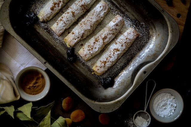 Pastela de pollo y almendras 3