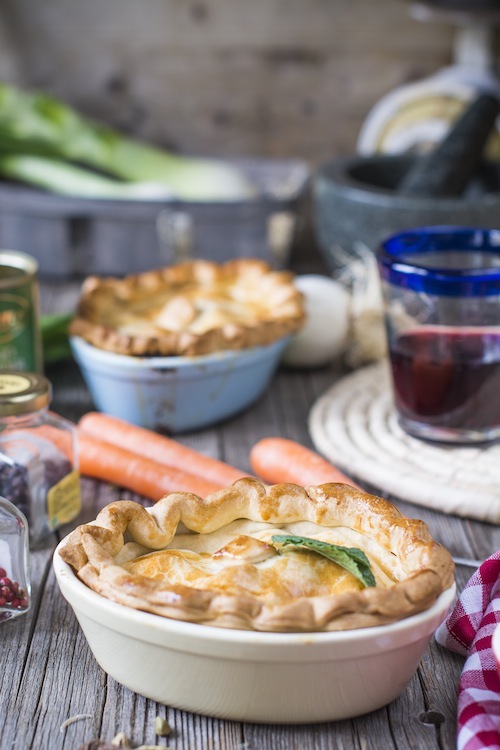 Gâteaux de 4 de Curry de poulet