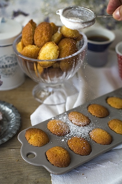 Madeleines con agua de azahar 7