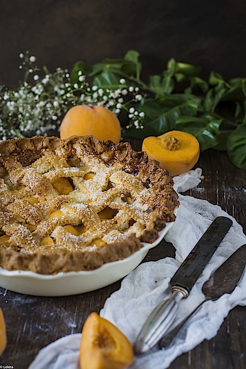 Peaches and apricots 10 cake