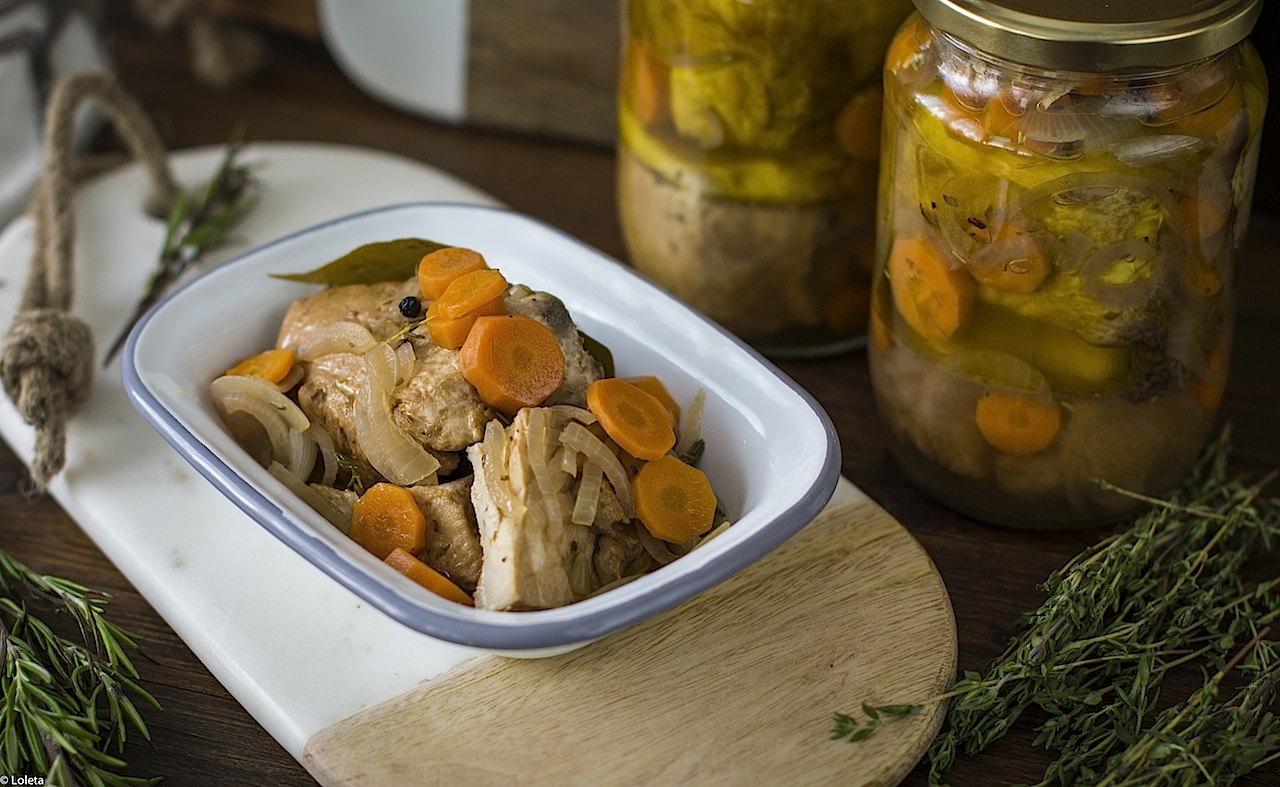 Bonito en escabeche