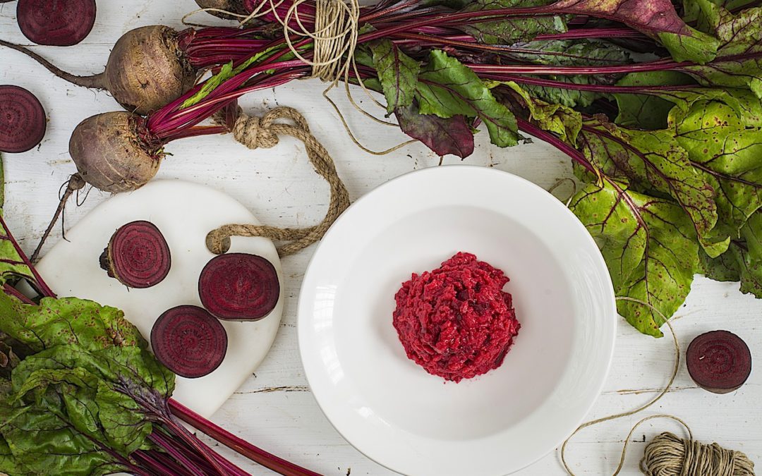How to make beet risotto. Recipe with Michelin star