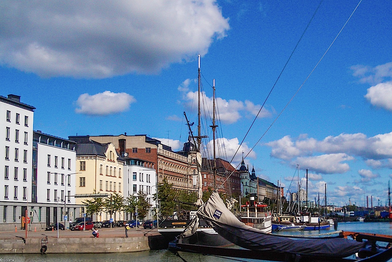 De ruta en bici por Helsinki