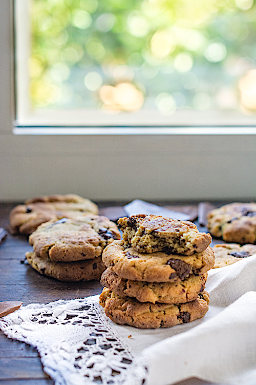 Receta de galletas tipo cookies sin gluten, sin leche, sin huevo y sin  azúcar. - Cuatro soles