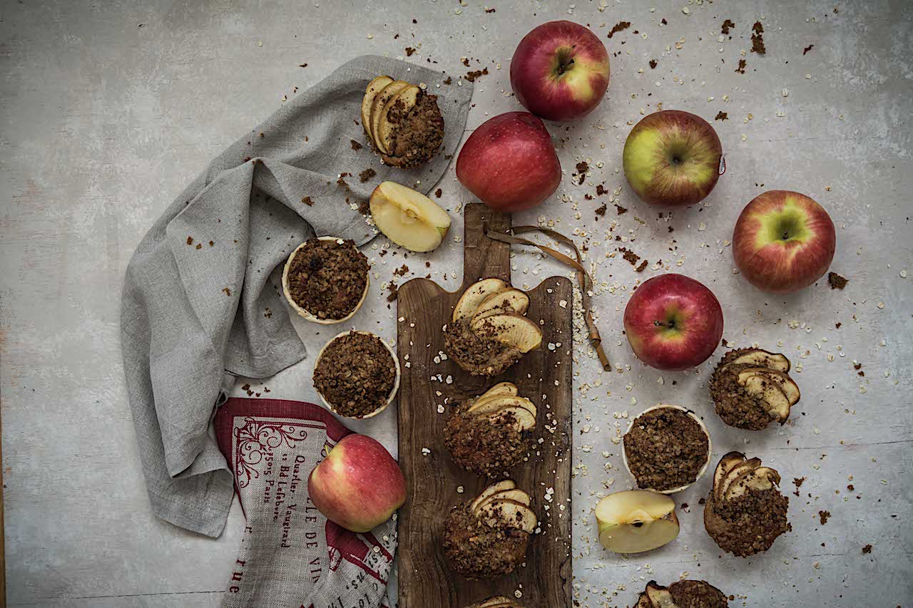 Receta fácil de las mejores magdalenas de manzana sin gluten y sin lactosa