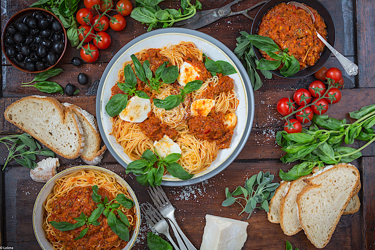 Boloñesa vegetal. La nueva salsa para pasta Chez Loleta