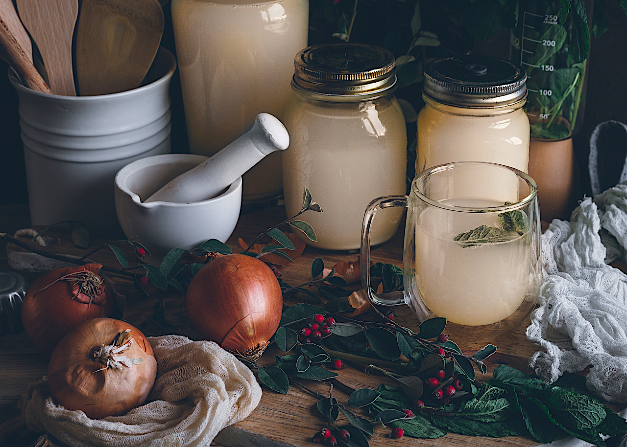 Easy recipe for chicken broth. The richest homemade broth