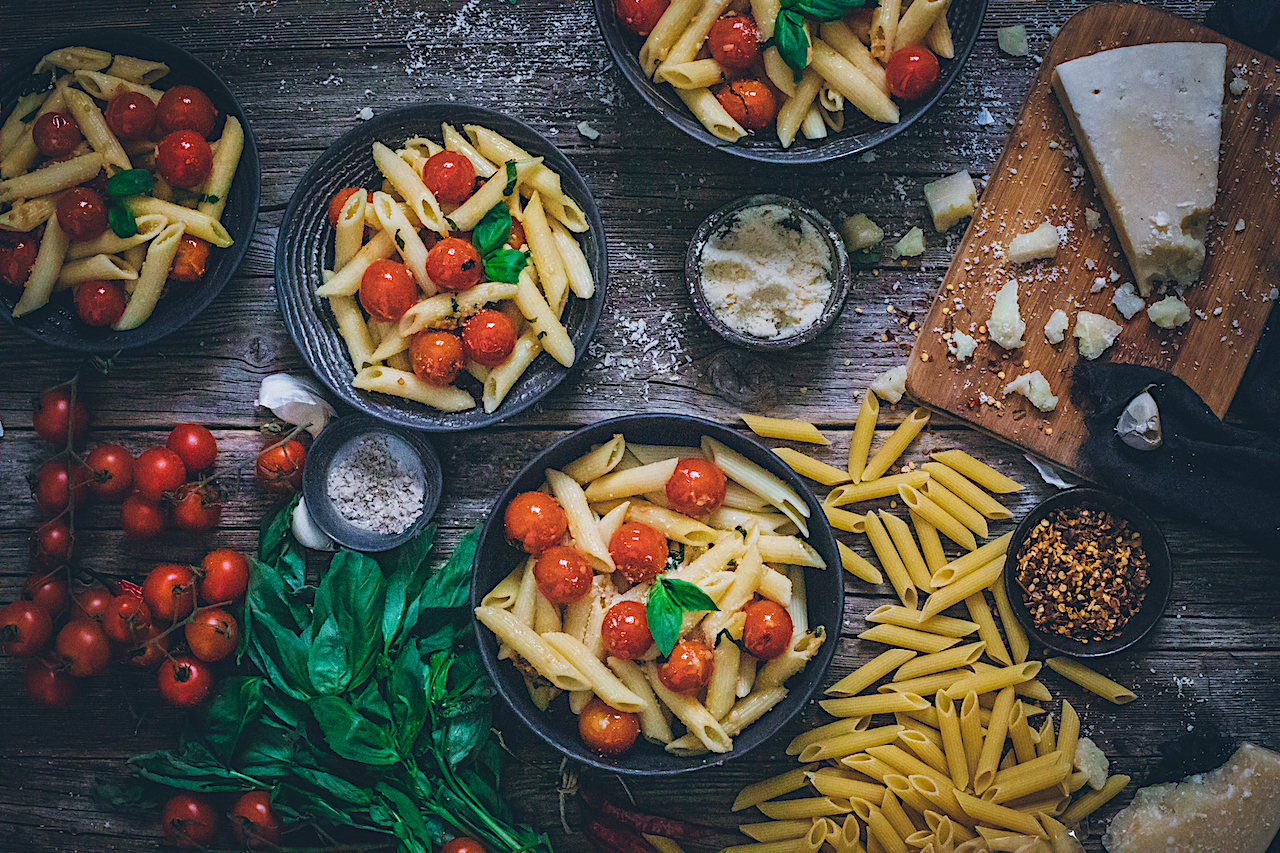 Penne alla disgraziata versión Loleta. El resultado de un reto.
