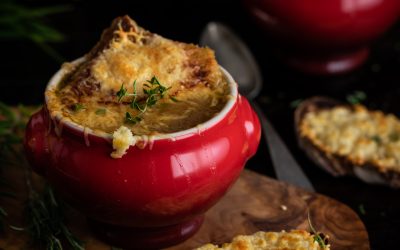 Onion soup. Perfect for cold days