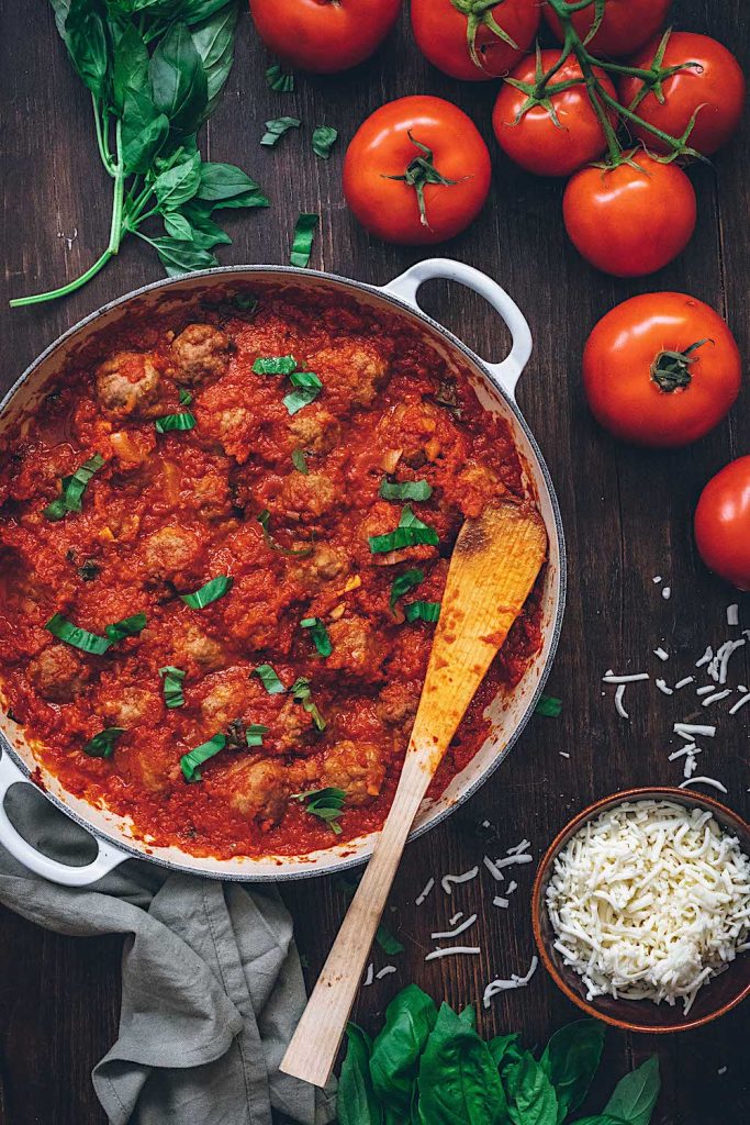 Bocadillo De Albondigas De La Abuela Con Tomate Polpette Della Nonna Al Pomodoro