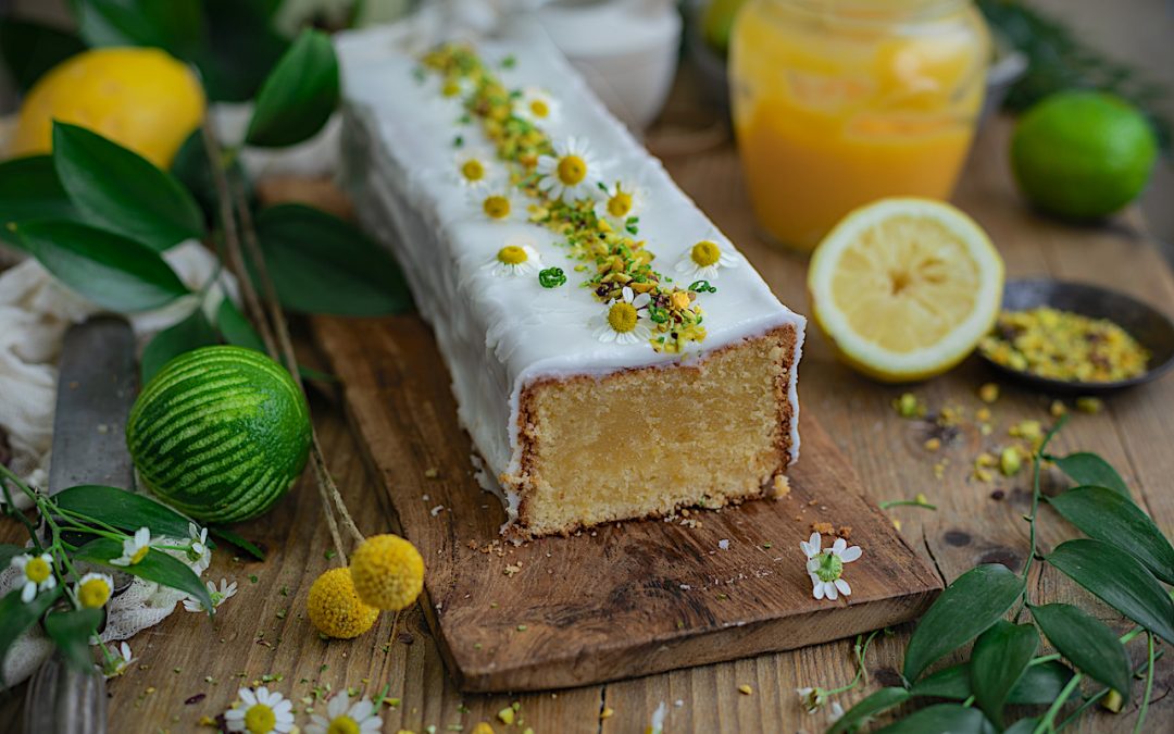 The ultimate lemon cake made with homemade lemon cream (lemon curd)