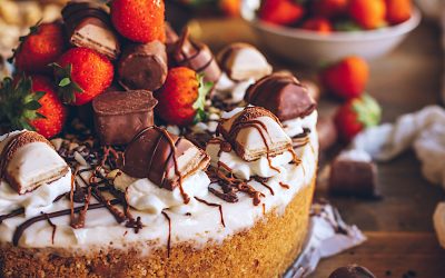 Tarta de queso de kinder bueno