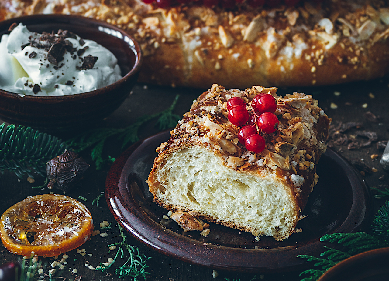 Roscón de Reyes rápido y delicioso. Roscón en batidora eléctrica.