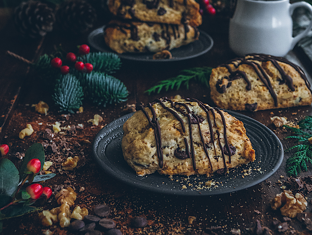 Scones de chocolate. La receta perfecta para tus desayunos o meriendas