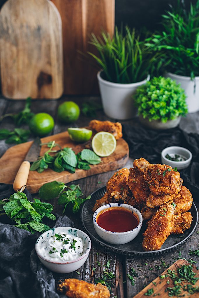 La recette facile de poulet frit dans la friteuse à air chaud!