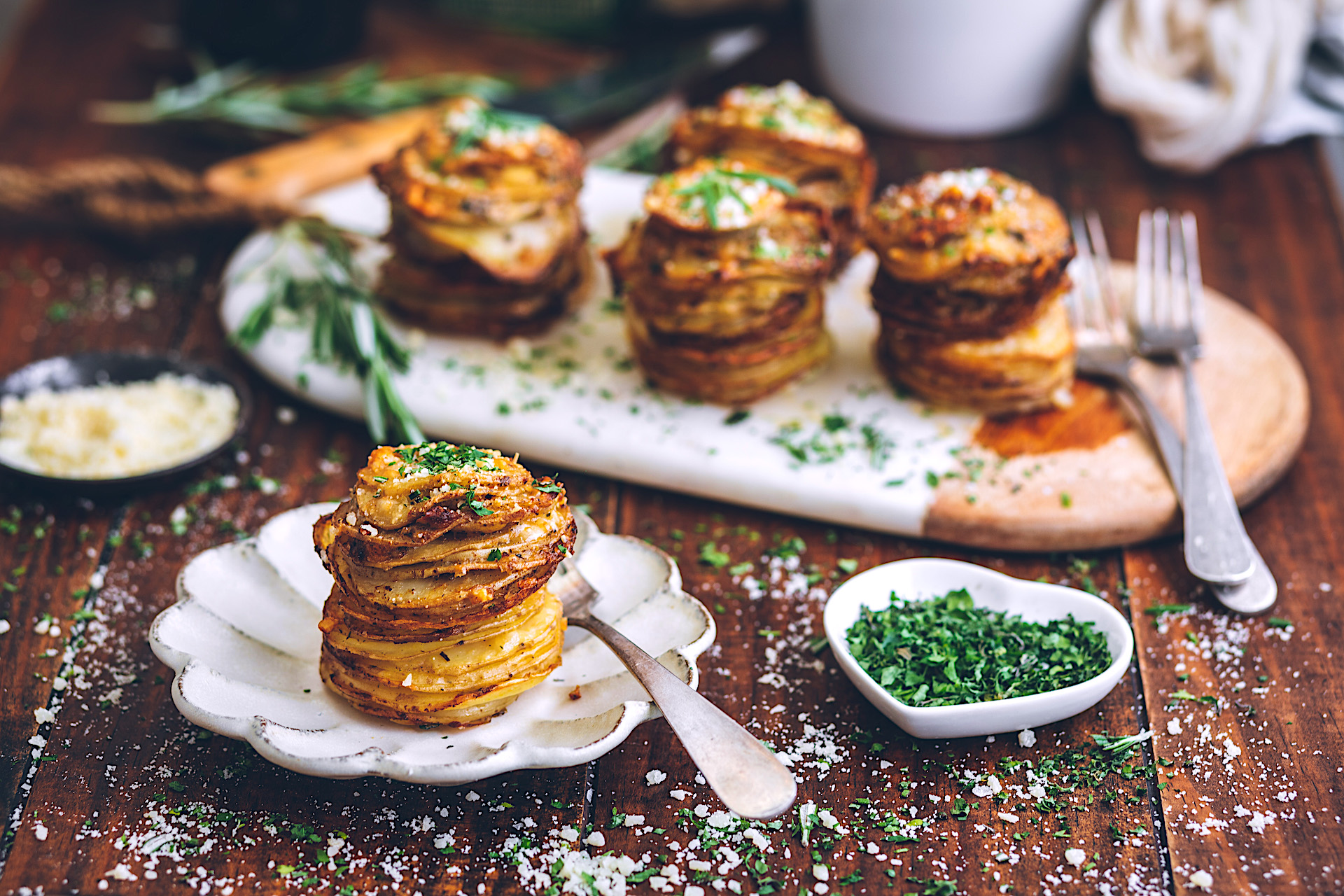 Patatas crujientes con queso. Las mejores y las más fáciles