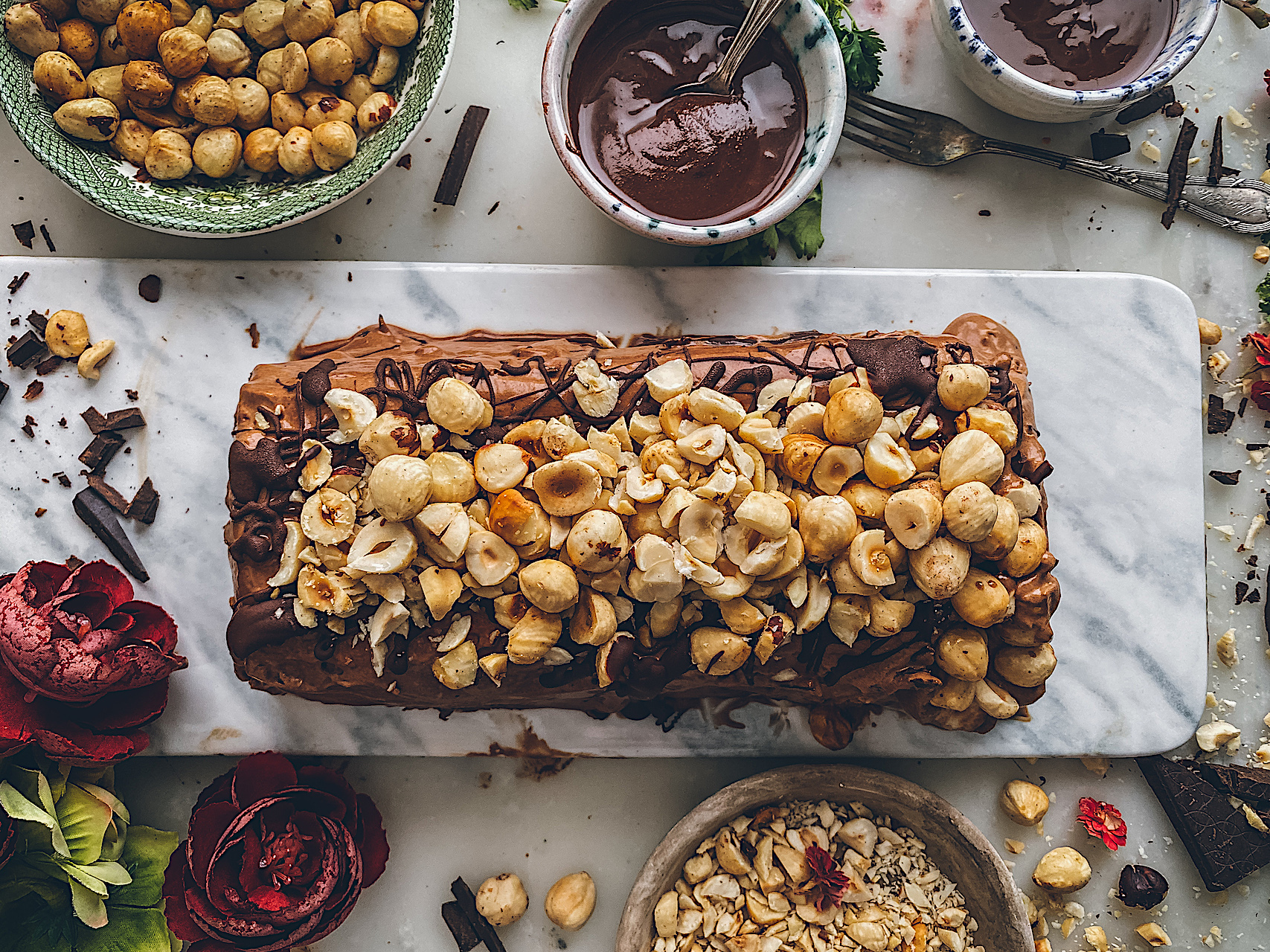 Semifreddo de chocolate con avellanas. Todo el sabor de la nutella