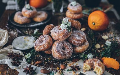 Beignets à l’orange et aux amandes. Ceux d’une vie