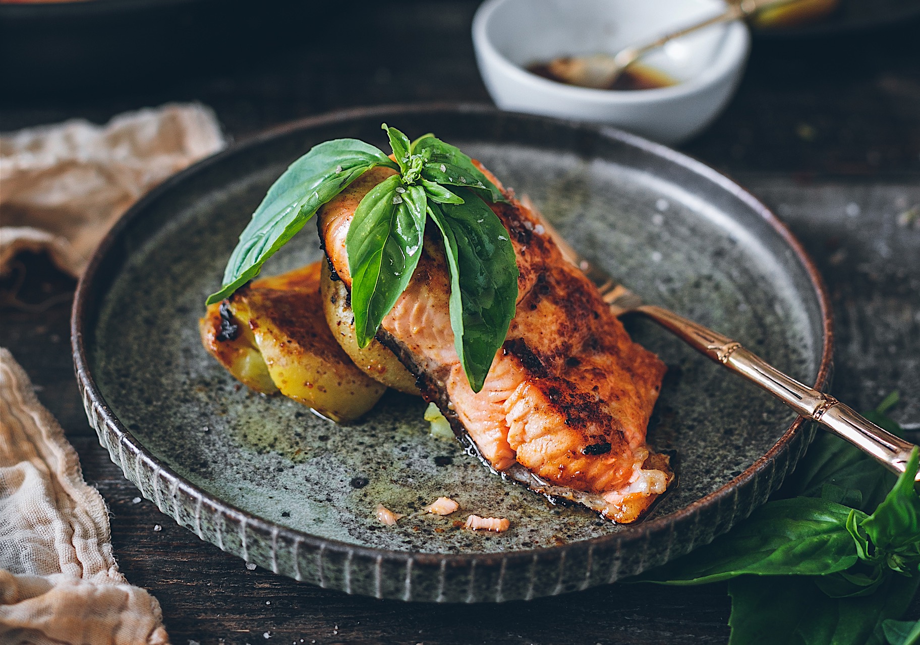 Salmón a la miel. La salsa perfecta con un toque dulce y picante a la vez