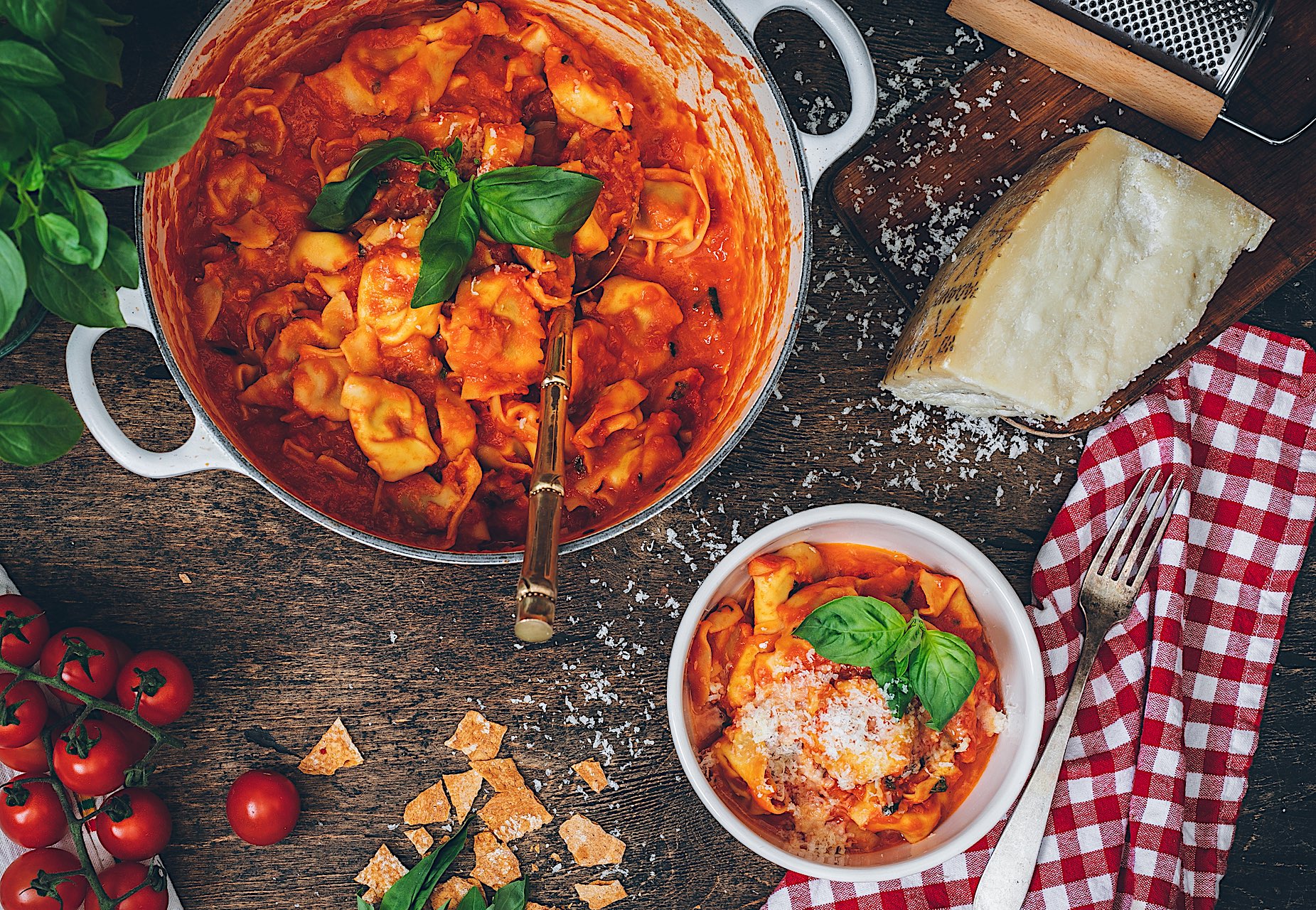 Tortellini exprés
