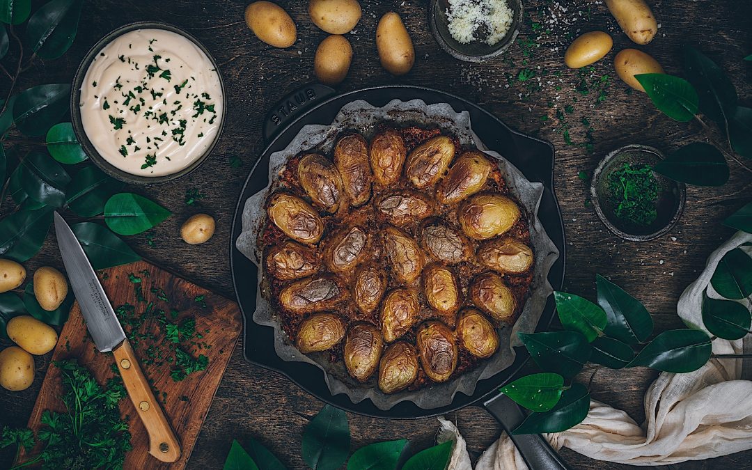 Patatas asadas extra crujientes