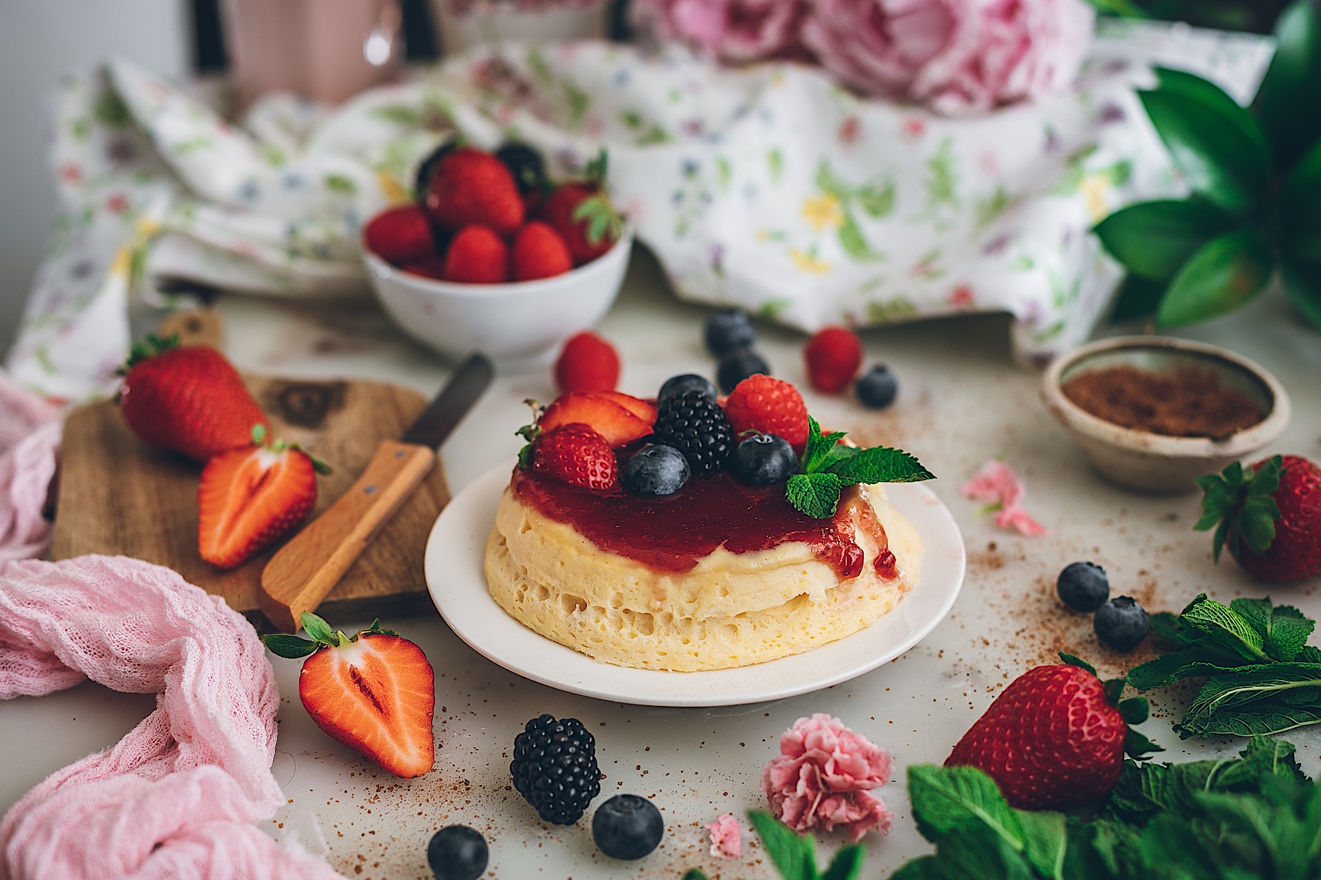 Tarta de queso en 1 minuto. No lo vas a creer