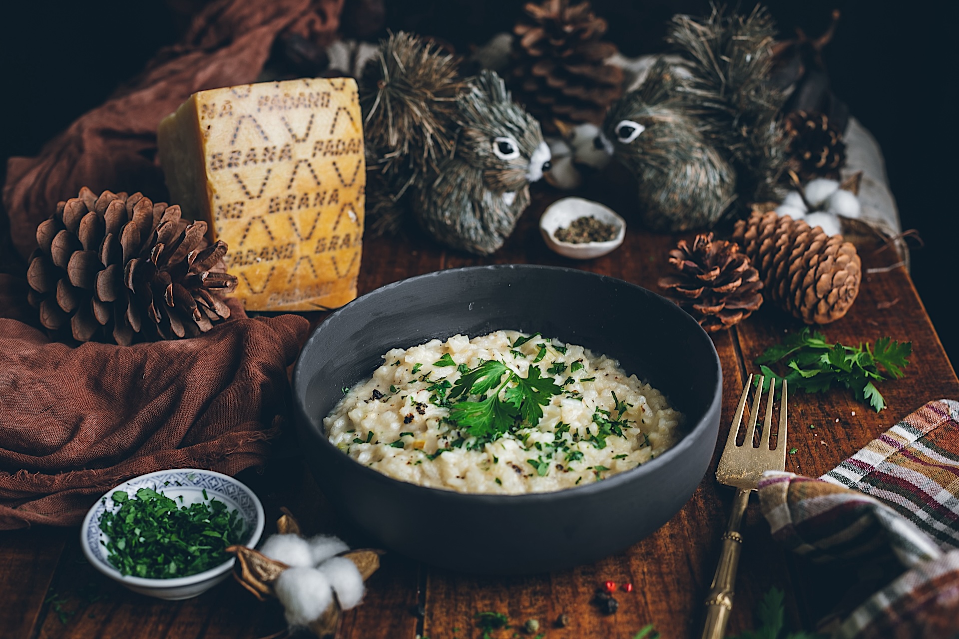 Risotto cacio e pepe. La salsa romana que nos robó el corazón
