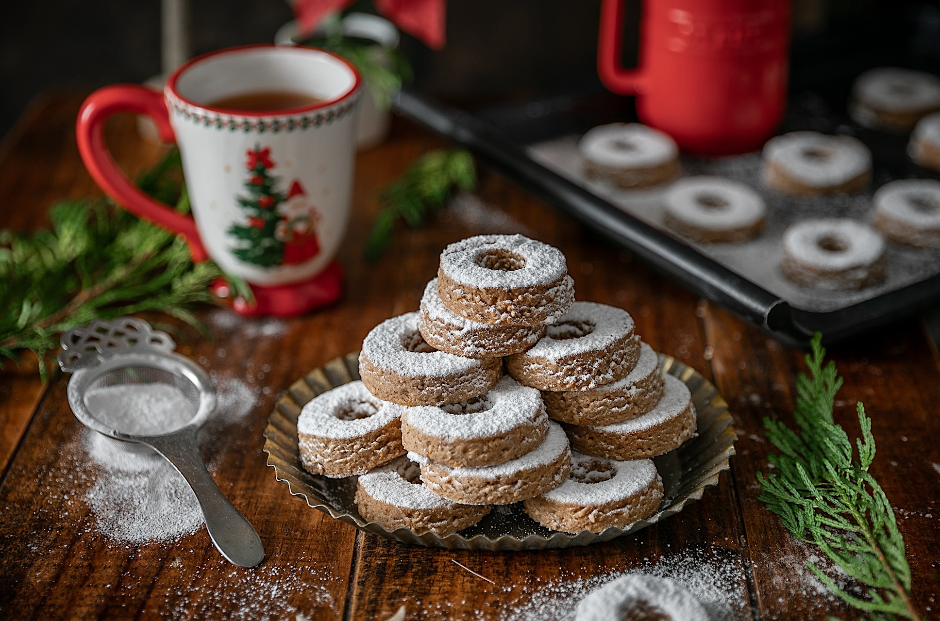 Roscos de vino y naranja. Ya llegó la Navidad