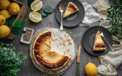 Tarta de queso manchego