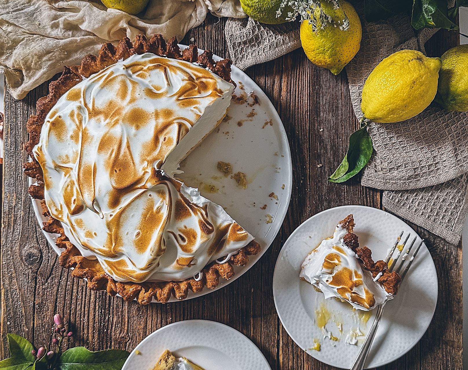 Lemon pie. MI tarta de limón favorita