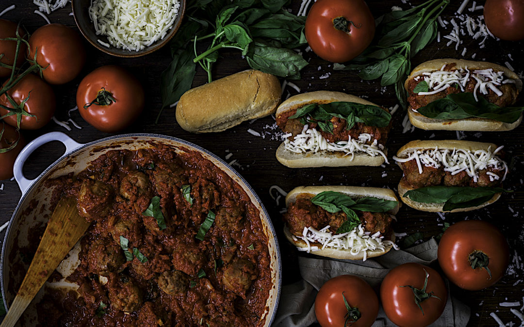 Bocadillo de polpette. Las albóndigas más ricas en el bocadillo más increíble