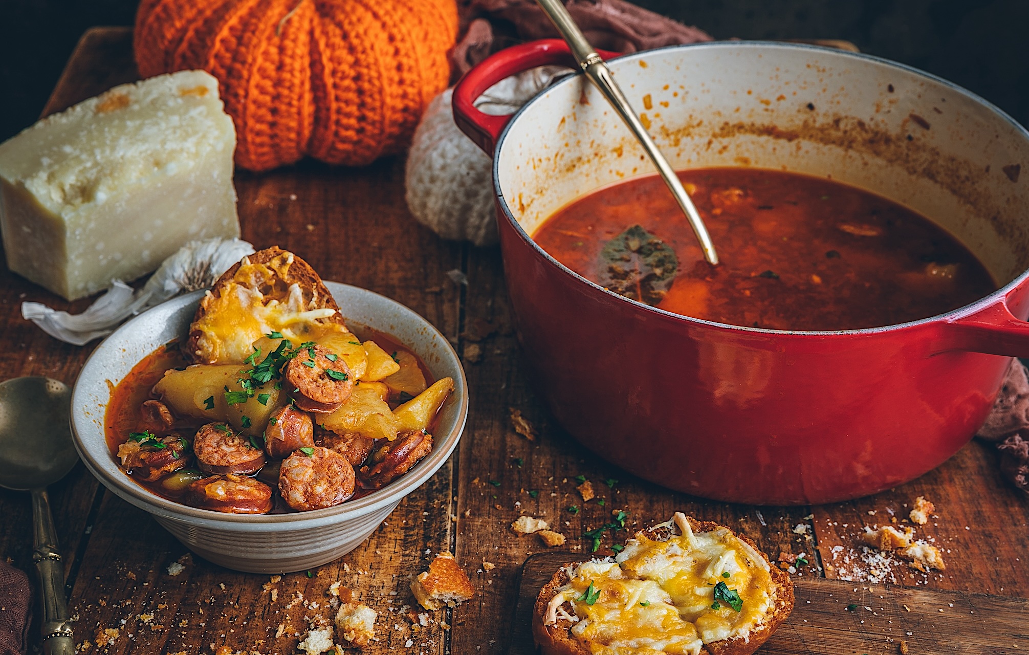 Rioja-style potatoes. The perfect dish for rainy days in autumn
