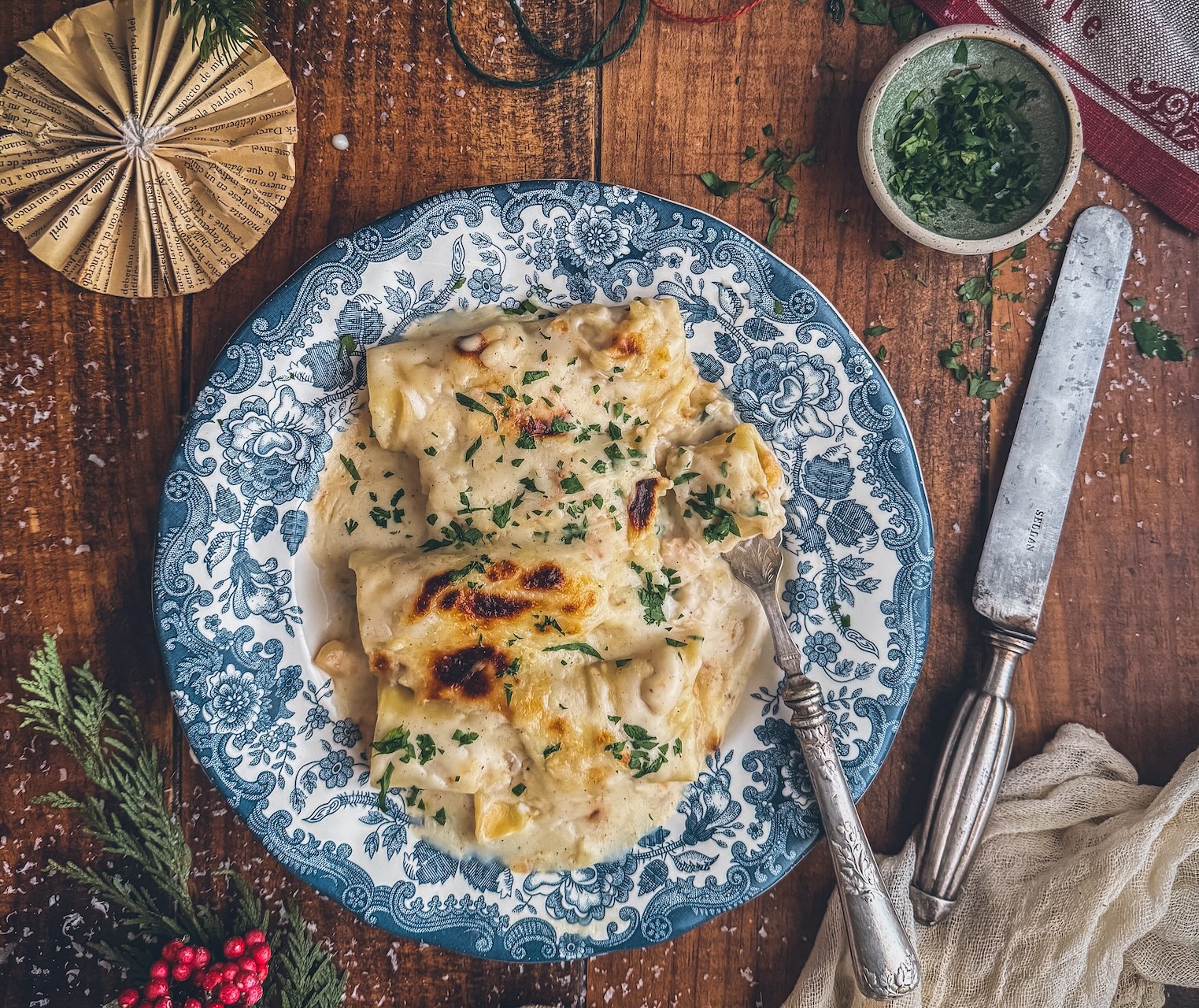 Canelones de marisco. La comida fácil y deliciosa para estas navidades