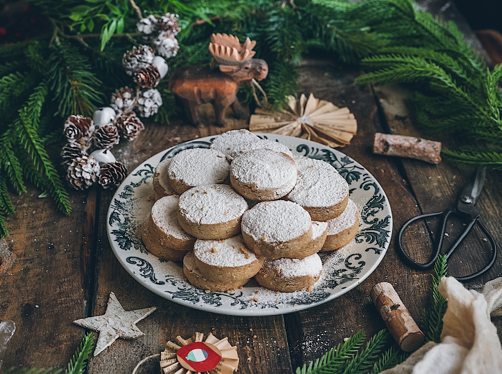 Mantecados de vainilla y anís. El sabor de la Navidad en la mesa